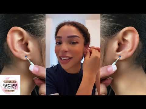 Insertable Piercing Cleaners – Sterile Fiber-Free Piercing Swabs for Piercings & Body Aftercare