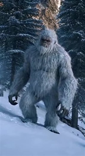 Yeti Fights a Dogman #yeti #dogman