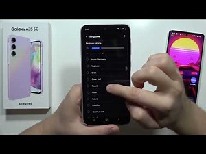 How to Change Ringtone on Samsung Galaxy A35 5G - Default & Custom Incoming Calls Sound