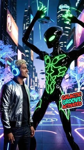 When an Alien Pulls Up Just to Dance With You #aliendance #dance #funnydance