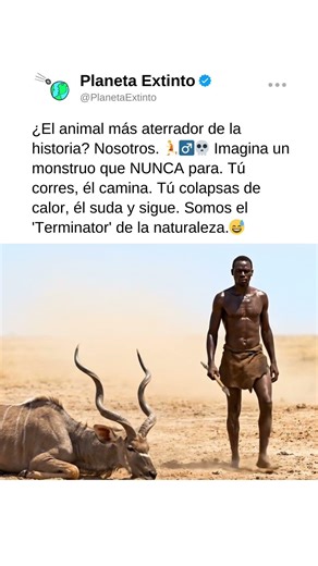 Somos el Terminator real: 🏃‍♂️💀 si corres, te alcanzo. #sorprendente #prehistoria #antiguo xyz