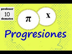 Progresiones aritméticas y geométricas TRUCOS ejercicios resueltos 01