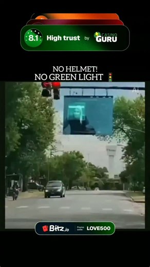 Fact Flick on Instagram: "A viral clip is making the internet stop and think. It shows a smart traffic signal that refuses to turn green unless every rider is wearing a helmet. No helmet. No green light. Whether this exact video is real or staged almost doesn’t matter—because the technology already exists. With AI-powered computer vision, ordinary traffic cameras can already detect: Motorbikes and scooters Individual riders Helmet usage in real time That means traffic systems can enforce safety 
