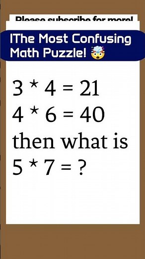 The Most Confusing Math Puzzle! 🤯