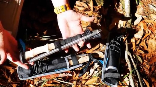 Watch High Stream Gear Foldable Hiking & Trekking Poles, 2 Lightweight Collapsible Walking Sticks, Adju... on Amazon Live