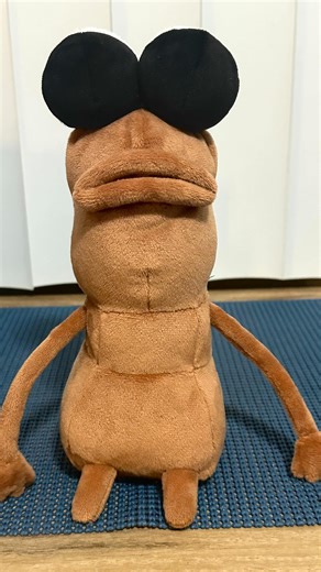 Aleena Averly on Instagram: "Meet Marcus! Your tiny, chubby-cheeked desk buddy! This just-under-9” chibi Marcus is sewn from ultra-soft minky for maximum squishability, with a cuddly core and a weighted base so he sits perfectly wherever you place him. Every little Marcus is handmade and just in time for the holidays 🖤 ⛓️‍💥in bl0 #marcustheworm #marcusthewormplush #marcusplushie"