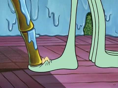 The infamous toenail scene (spongebob)