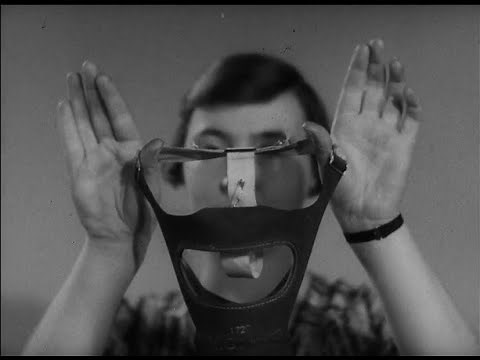 How to Fit a Gas Mask (1939)- British Air Raid Precautions- WWII Public Information Film