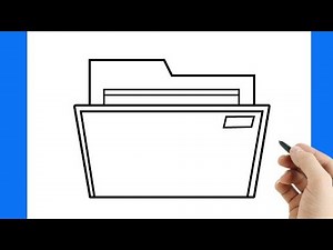 How To Draw A Folder