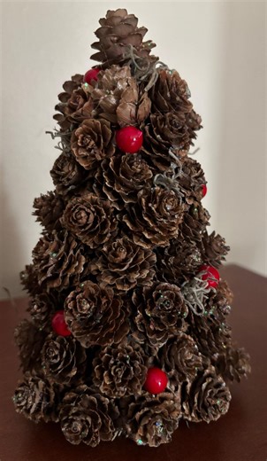 Handcrafted Pine Cone Tree: Rustic Fall Centerpiece - Etsy
