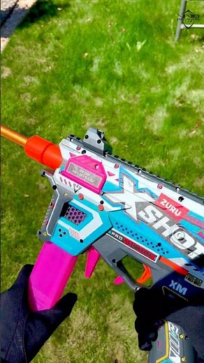Shooting the Piston Pump AEB 😅 / X-Shot #nerf