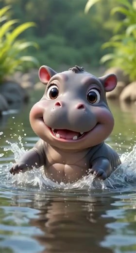 🦏 Cute Baby Rhinoceros Savanna Adventure 🌈✨ | Wonder Animal Club
