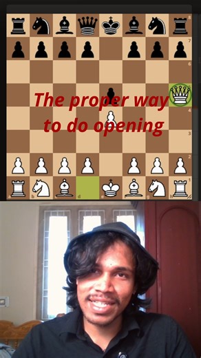 LOBAL CHESS ACADEMY on Instagram: "The proper way to do opening. (Chess Tamil, Opening)"