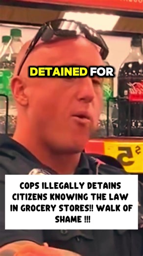 Karen's Grocery Store Meltdown: Cop and the Walk of Shame