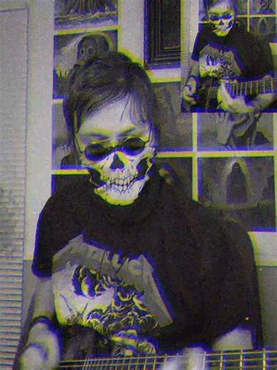 Bloodtooth II in the works 💀💀💀 #bloodtooth #deathmetal #oldschooldeathmetal #guitar #evergrim