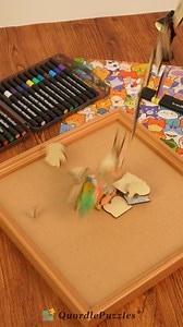 🎨🧩 Paint it. Puzzle it. Feel the calm. Looking for a creative break that feels truly relaxing? Our Wooden Coloring Puzzle lets you color each wooden piece, then assemble it into a beautiful, one-of-a-kind artwork. Crafted from real wood and designed by our artists — made for slower moments and joyful creativity. 🎁 A thoughtful gift or your new favorite me-time ritual 👉 Create yours today | Quordle Puzzles