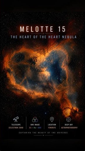 The Heart of the Heart Nebula | from Tenerife