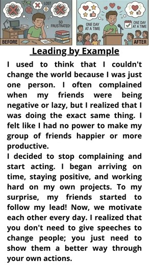 Leading by Example #shorts