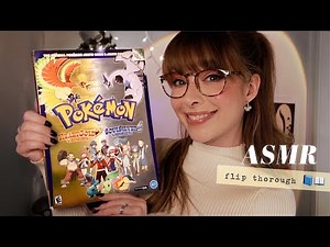 ASMR 📖 Pokémon HGSS Strategy Guide! 🎮🕹️ Relaxing Page Smoothing & Turning · Whispered Flip Through