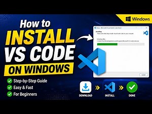 How to install VS Code in Windows | Virtual Studio code installation