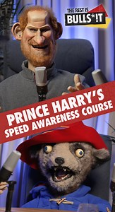 Prince Harry is not impressed by Prince Andrew...New ep of The Rest Is Bulls*!t out now on YouTube! | Spitting Image