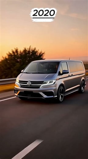 Volkswagen Bus Evolution 1960 to 2026 — From Classic Icon #cartransformation #automobile