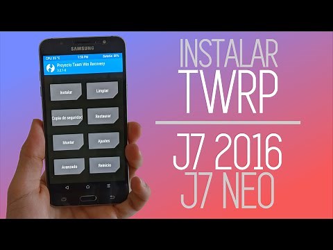 INSTALL TWRP AND ROOT YOUR J7 2016 - NEO! [2024 METHOD] [J7 Prime - J7 Pro - J7 2015]