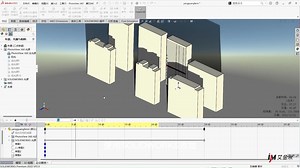 SOLIDWORKS模拟房子光照情况动画展示