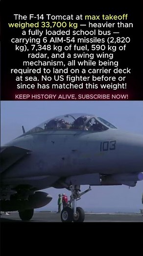 The F-14 Was America's HEAVIEST Fighter Ever. Here's What It Had to Carry