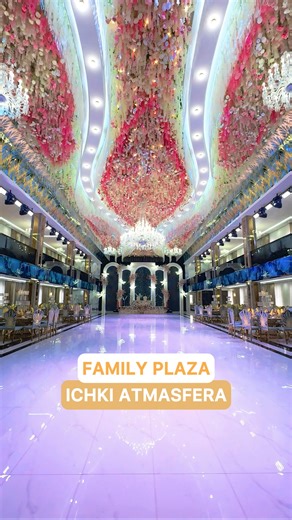 FAMILY PLAZA | RESTAURANT | Orzuingizdagi to‘y qayerda bo‘lishini tasavvur qilib ko‘rganmisiz? 🤍✨ Oppoq bezaklar… Yorqin chiroqlar… Hashamatli zal… Va eng muhimi —... | Instagram