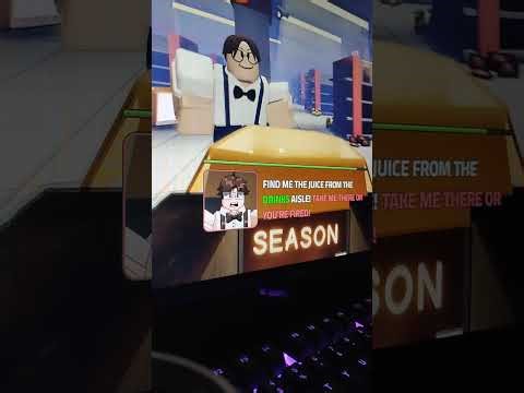 Night shift gameplay on Roblox