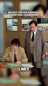 ⚡ Secret Tricks EXPOSED in a Cheating Classroom! 🤫"