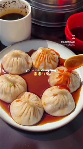 Life with dumplings 😍🤌#food #foodie #dumplings #streetfood #shortsfeed #shorts #korean