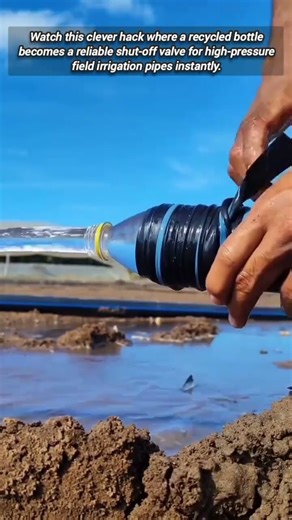 Creative DIY Water Valve Hack Using Recycled Plastic Bottles