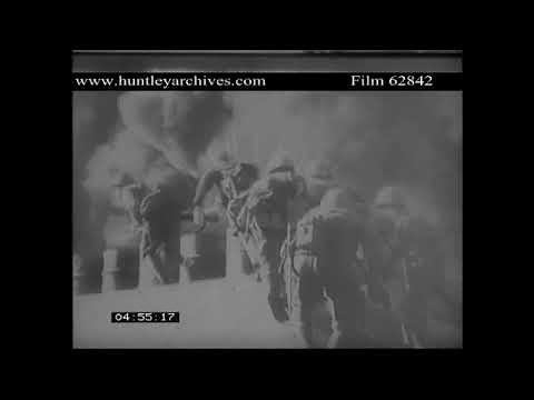 Japanese Attack on Hong Kong in December 1941. Archive film 62842