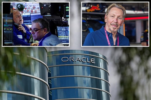 Oracle shares heading for worst quarter since 2001 following AI investment concerns