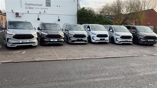 A FULL LINE-UP OF CUSTOM-BUILT FORD TRANSIT CUSTOMS – AVAILABLE NOW AT MVS A mix of Halo X, MCR Editions and one standout XR Kit — all customised in-house and ready to drive away today. Here’s what’s on the car park right now: 2x 170BHP Auto Factory Double Cabs – Halo X Editions • Tailgates • 1 1 captain seat configuration • BIG LETTER gloss black grille • 20” gloss black wheels • Aggressive Halo X styling throughout Ideal for business, family use, or anyone wanting practicality with a premium f