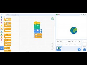 How to make a planet move in its orbit with scratch 3.0 and 2.0