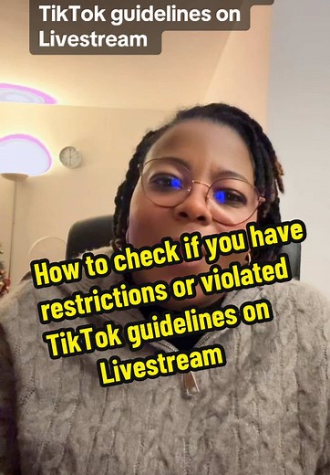 Check TikTok Livestream Restrictions and Guidelines