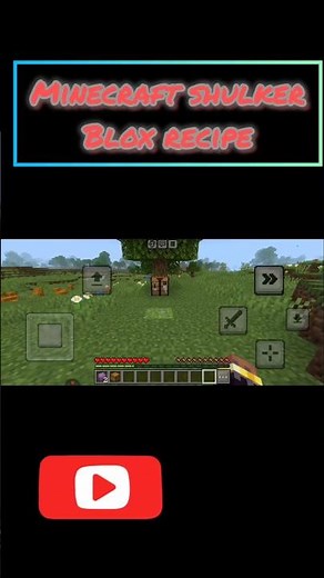 Minecraft Shulker box crafting Recipe