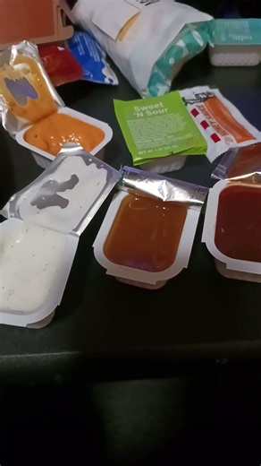 Eating McDonald's Chicken McNuggets with Sweet & Sour Sauce 😋