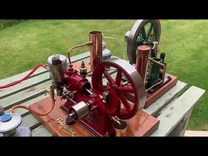 Model Stationary Engines: Two Alyn Foundry Engines Gardner & Allman