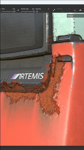 Rust Smart Material in Substance 3D Painter