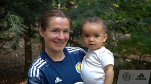 14K views · 447 reactions | 9 months on from becoming a new Mother, Emma Mitchell rejoined the Scotland international set up; taking baby Innes along for the journey. Emma talks about coming back into the SWNT squad, returning to work, and the balance between parenthood and full time professional football. | Scotland National Team | Facebook