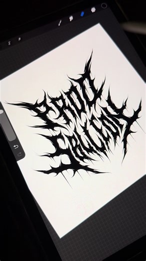 Yo, Im back! really busy working on some project. Commissions availabe, hit me up now! #jekhold #logodesign #merchdesign #lettering #metallogo