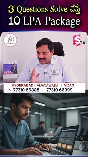 10 LPA Package Jobs | Coding Interview Preparation | Top DSA Questions | Codegnan #TechJobs