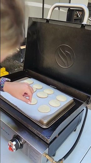 Cookies on the Blackstone Griddle - Camping Recipes - Easy Blackstone Recipe