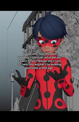 people change over time btw #miraculous #mlb #ladybug #ladynoir #marinette
