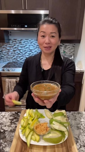 2 dipping sauce that you can use to dip green mango, guava, strawberries, crap apples and any fruit that is sour * very popular in Cambodia. They made it way more spicier.. 😂 | Ly Cooks