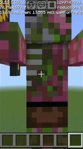 piglin statue #minecraft #viral #ytshorts #minecraftshorts #shortsfeed